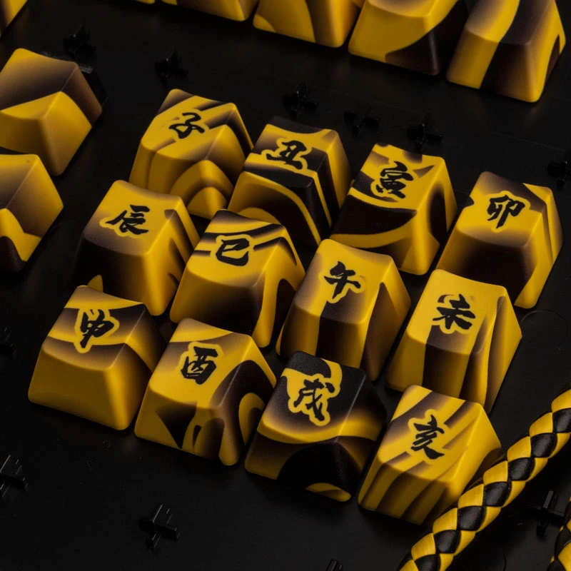 Ducky Traitors TIGER SKETCH Limited Keycap Set PBT US layout