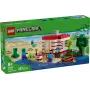 Construction toy LEGO Minecraft set 21275 TNT Jungle House, 287 pieces, 2 minifigures, age 8+