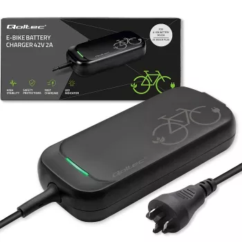 Charger QOLTEC for ebike Bosch 50762 36V/42V 2A