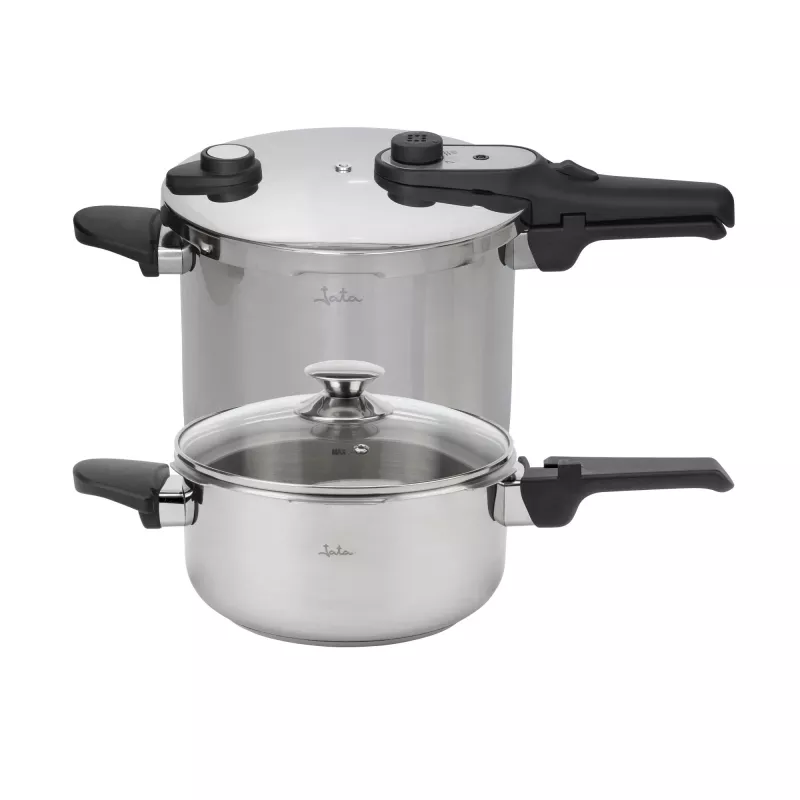 Cookware set Jata HOLL2547 — stainless-steel pots and pans set (model HOLL2547)