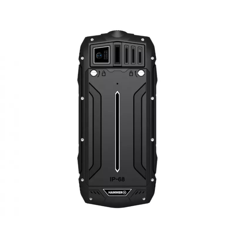 Mobile phone MyPhone Hammer Rock Dual Black, 5.5 inch