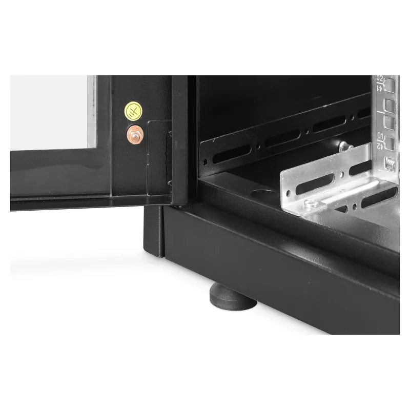 Network cabinet DIGITUS Unique Light series 42U 800×1000 mm (WxD) freestanding, 800 kg, IP20, key lock