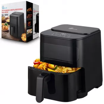 Extralink HOME AIR 5.2L EU SJ-520 fryer Single 1600 W Hot air fryer Black