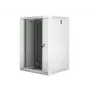 Lanberg WF01-6618-10S Wall-Mounted Rack 18U 600x600 mm Grey