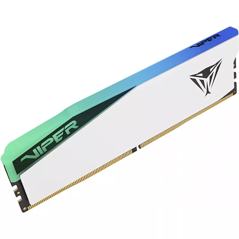 DIMM 48 GB DDR5-6000 (2x 24 GB) Dual-Kit, Memory White, PVER548G60C42KW, Viper Elite 5 RGB, INTEL XMP, AMD EXPO
