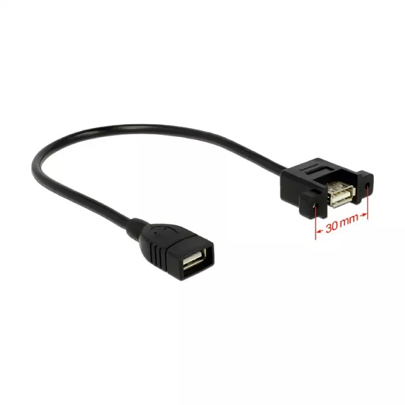 USB Cable DeLOCK 0.25m 2xUSB2.0-A