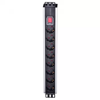 Power Strip Rackmount Intellinet 19 inch 8-Way German Type