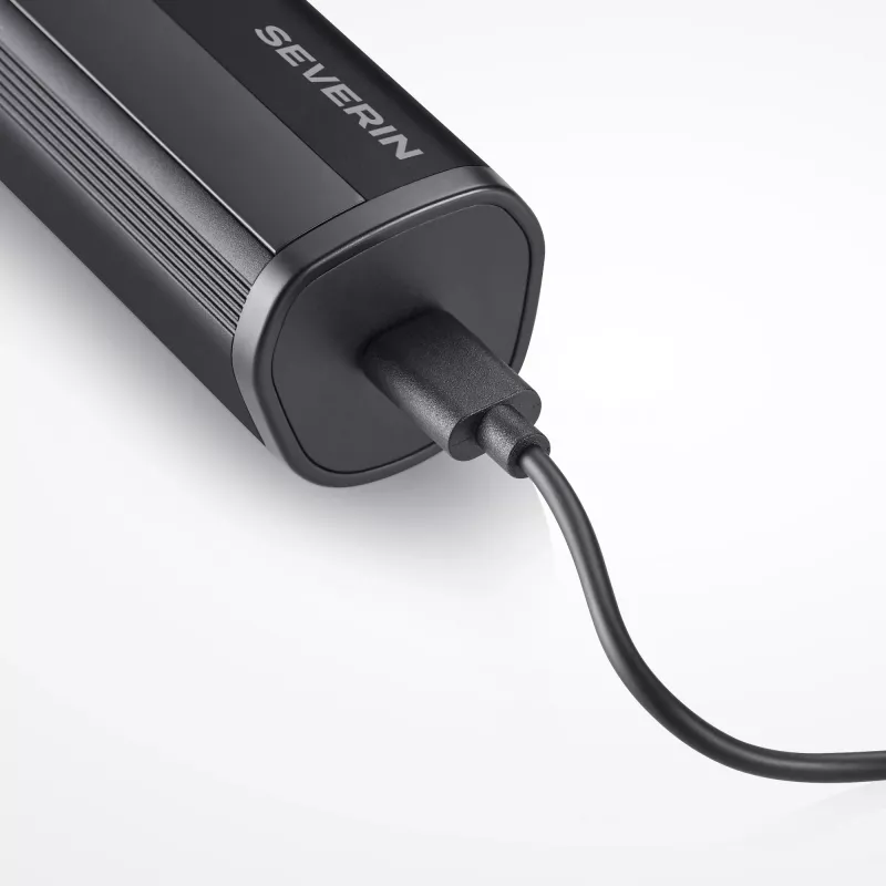 Severin HS 0710 foil shaver and trimmer - rechargeable, wet & dry, black