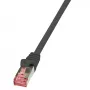 LOGILINK CQ2013S LOGILINK Patchcord Cat.6 S/FTP PIMF PrimeLine 0,25m, Black