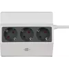 Brennenstuhl 1150070, 3 m, 3 AC-Outputs, Indoor, IP20, Anthracite, White, 16 A