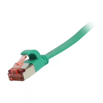 Synergy 21 Patch Cable RJ45, CAT6 250Mhz,10m Green, FTP(U/FTP), TPE(Superflex), Flat, Synergy 21, - Digital/Data - Network