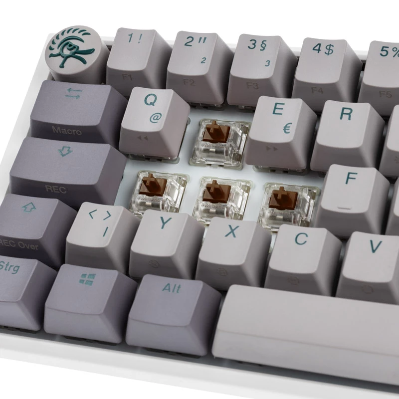 Ducky One 3 SF keyboard Gaming USB QWERTZ German Grey