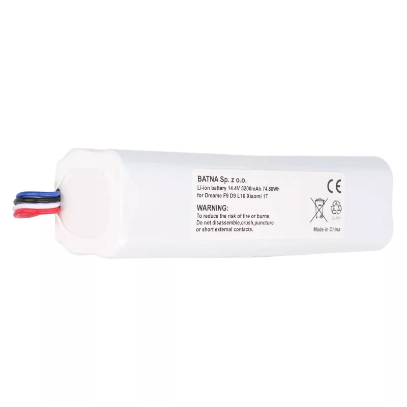 Battery for Dreame Vacuum F9/D9 PRO, 14.4V 5200mAh