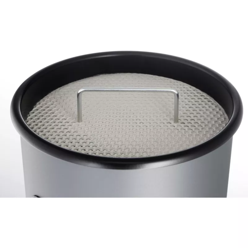 Trash Can Durable 333023 17 L Round Metal Silver