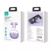 (purple, Bluetooth Headphone 5.1) USAMS Bluetooth Headphone 5.1 Wireless TWS Earphone Touch Control Earbuds Waterproof Sport Headsets Noise Reduction