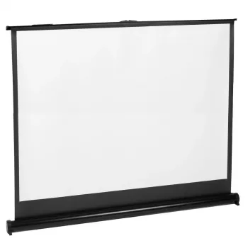 Projection screen MACLEAN MC-961 45 inch (4:3) free-standing, white metal, viewable 96×77 cm