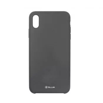 Phone case Tellur Liquid Silicone for iPhone XS Max — Black