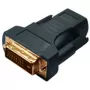 Connector S/CONN HDMI/DVI-D (24+1) Black SI-77401