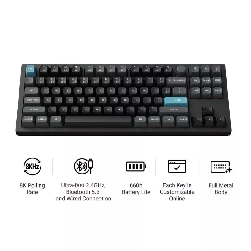 Keyboard Wrl Q3 ULTRA/BLACK Q3U-M3 Keychron