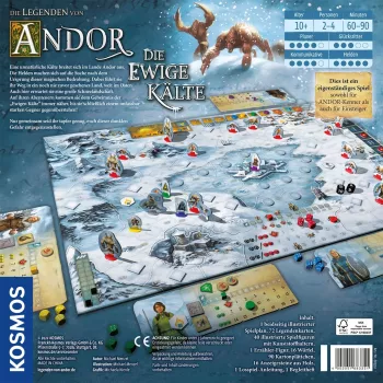 Die Legenden of Andor - The Eternal Cold, Board Game