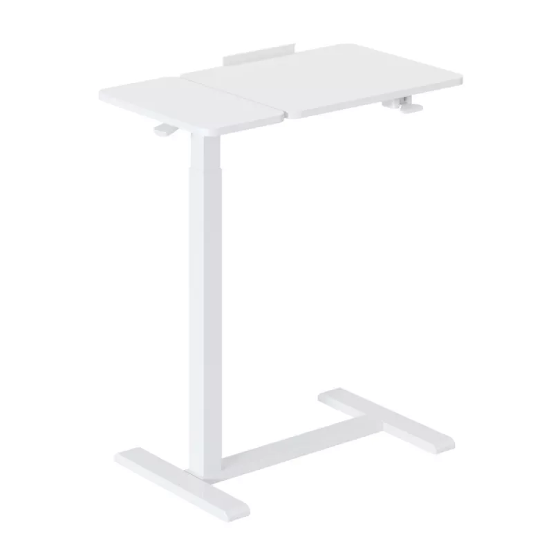 Maclean mobile desk/laptop stand, white, height adjustment 76-109cm, max. 30kg , MC-120 W