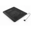 Laptop stand Gembird NBS-1F15-04 for laptops up to 15 inch, black, ABS, 330×250×25 mm