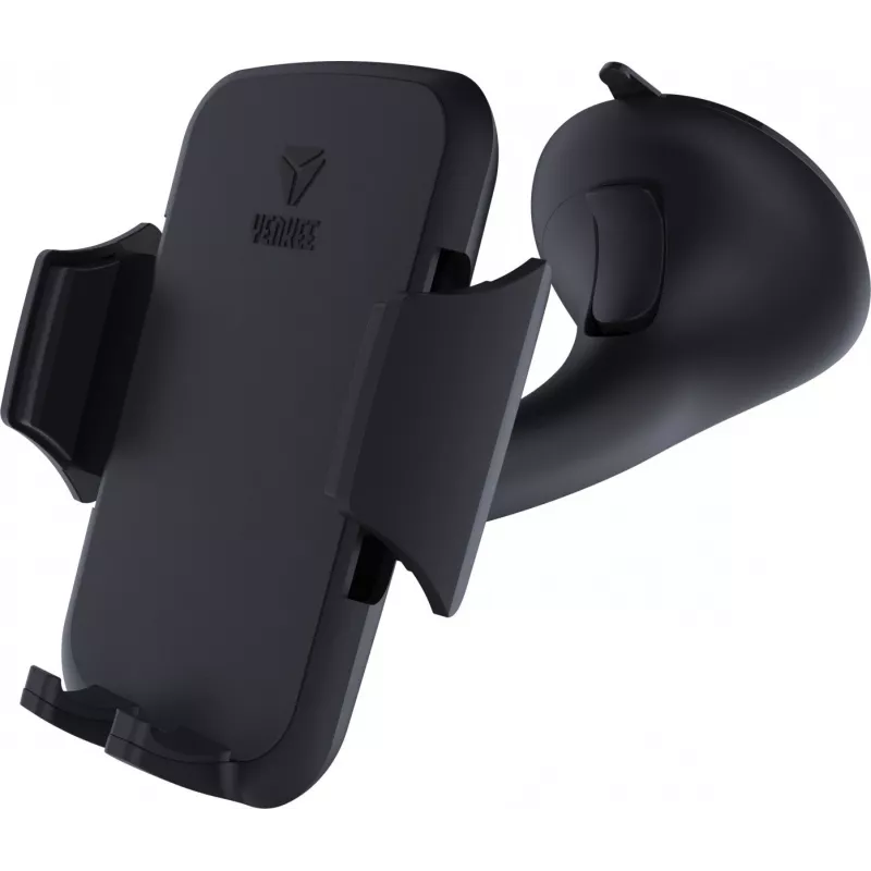 Car holder YENKEE YSM 415BK adjustable mount for smartphones, universal grip, dashboard/windshield compatible