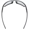 Polarized sunglasses Uvex Sportstyle 233 P - black matt/litemirror silver