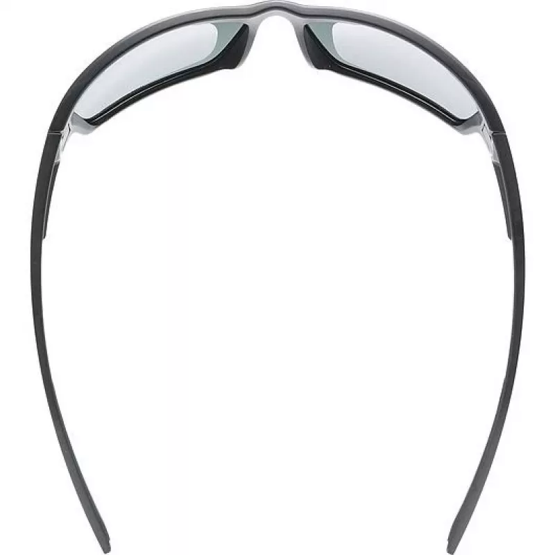 Polarized sunglasses Uvex Sportstyle 233 P - black matt/litemirror silver