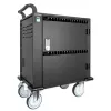 Manhattan iPad to 13 inch, MacBook Air to 13 inch & Chromebook to 14 inch 32-bay Charging Trolley/Cart via USB-C, Also other tablets/smartphones (with device to USB-C cable), Bays 330x22x235mm, Device charging cables not included (suggest USB-C cable 354868),Cabinet