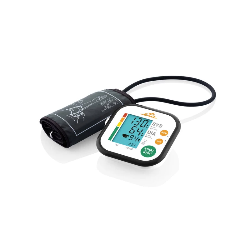ETA | Upper Arm Blood Pressure Monitor | ETA229790000 | Memory function | Number of users 2 user(s) | 4 | Suitable for home use. Measurement of systolic and diastolic pressure, pul