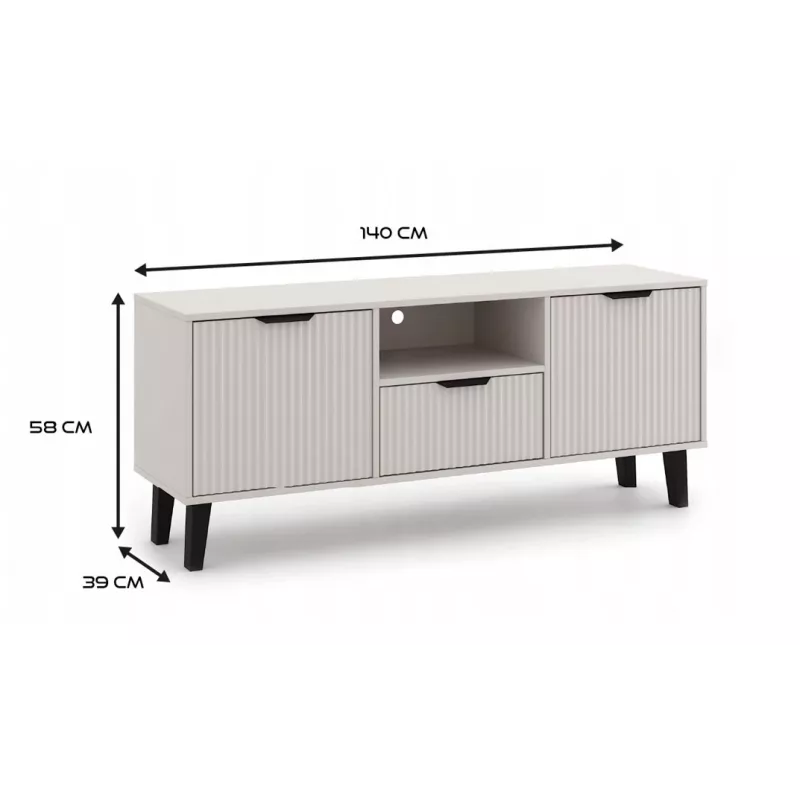 RTV SCANDI 2D1S SLIM CASMERE COLOUR