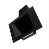 Chimney kitchen hood AKPO WK-4 NERO 2.0 50, 500 mm, max 300 m³/h, LED, T300 carbon filter