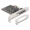 DeLOCK 66324 Internal RS-232 VGA Adapter PCIe Female Black