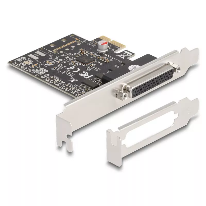 DeLOCK 66324 Internal RS-232 VGA Adapter PCIe Female Black