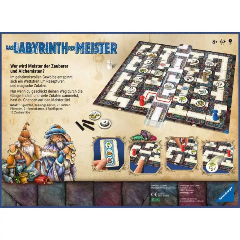 Labyrinth der Meister, Board Game