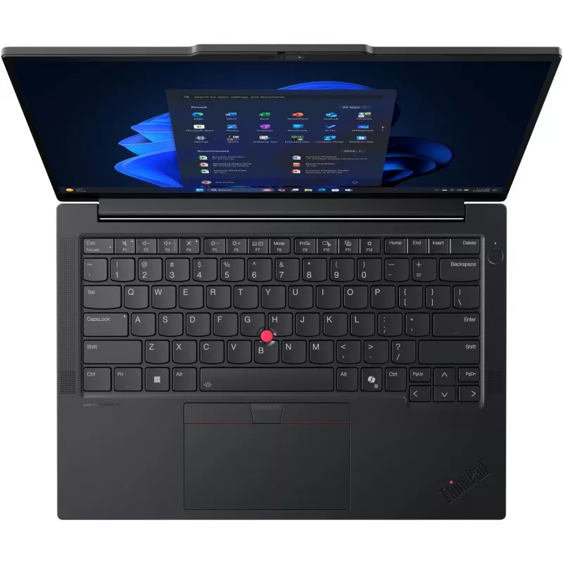 Lenovo ThinkPad E14 Gen 7 (AMD) AMD Ryzen™ 5 220 Laptop 35.6 cm (14 inch) WUXGA 32 GB DDR5-SDRAM 512 GB SSD Wi-Fi 6E (802.11ax) Windows 11 Pro German Black