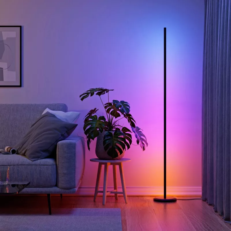 Floor lamp Nanoleaf N7204K02-1FL 22W RGBW — adjustable RGB and tunable white lighting