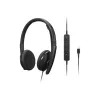 Lenovo 4XD1M45626 headphones/headset Wired Head-band USB Type-C Black
