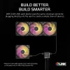 Fan Corsair iCUE LINK RX140 MAX RGB 14 cm Black 300-1600 RPM