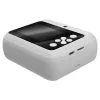 Instant print camera SAVIO AN-01 for kids, white, 2.4 inch LCD, MicroSDHC up to 32 GB, USB-C, 1200 mAh battery, no built-in flash