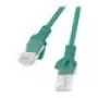 Network patch cable LANBERG Cat5e U/UTP, RJ-45–RJ-45, 30 m, green
