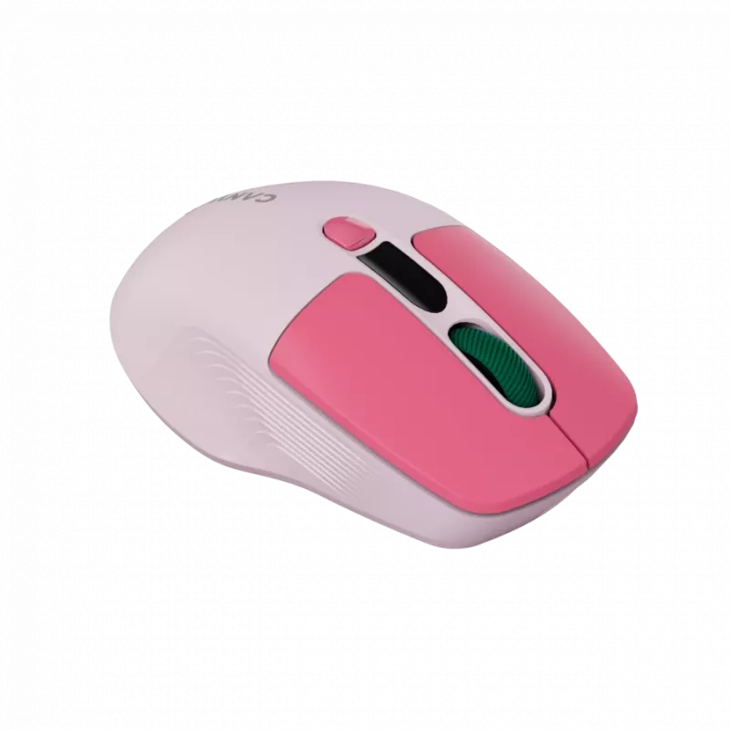 Canyon MW-26 - 2in1 wireless optical mouse Bluetooth / 2.4 GHz - silent - pink
