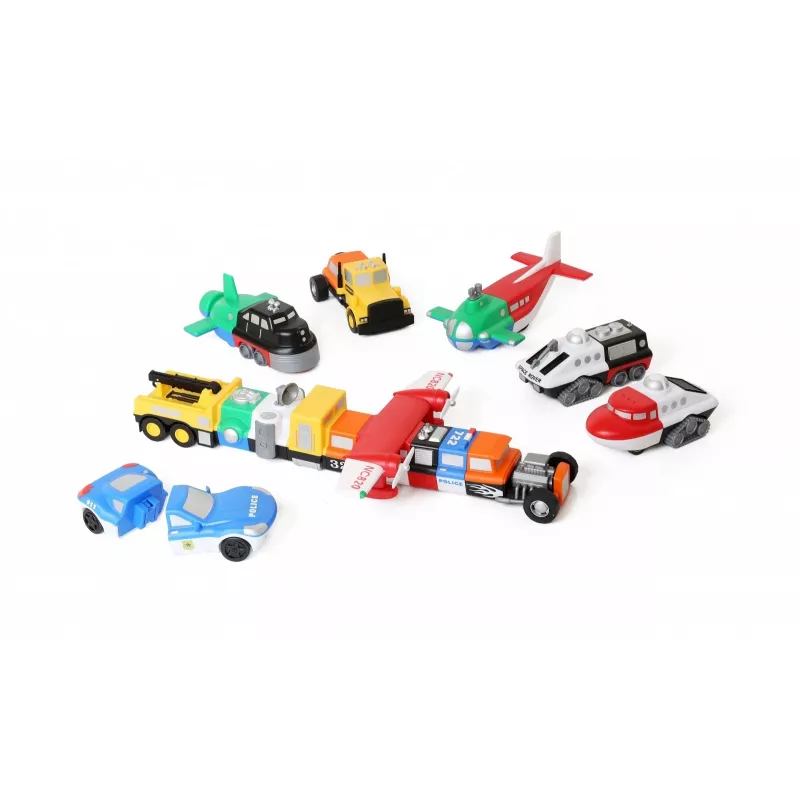 Vehicle set Popular Playthings Magnetic Mix or Match