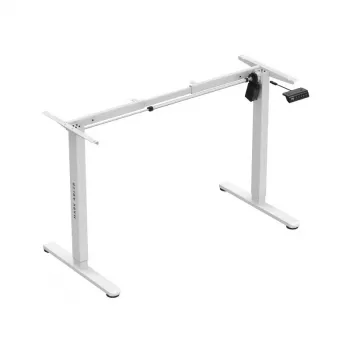 Electric height-adjustable desk Mark Adler MA-XENO 2.1 White — steel frame, 90×58 cm, height 72–118 cm, max load 80 kg