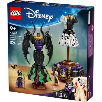 LEGO DISNEY 43262 Maleficent's and Cruella de Vil's Dresse