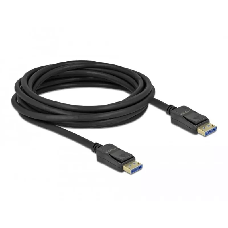 Delock - DisplayPort-Cable - DisplayPort (M) to DisplayPort (M) - DisplayPort 2,0 - 3,0m - Supports 10K 60 Hz (10,240 x 4320) - Black (80263)