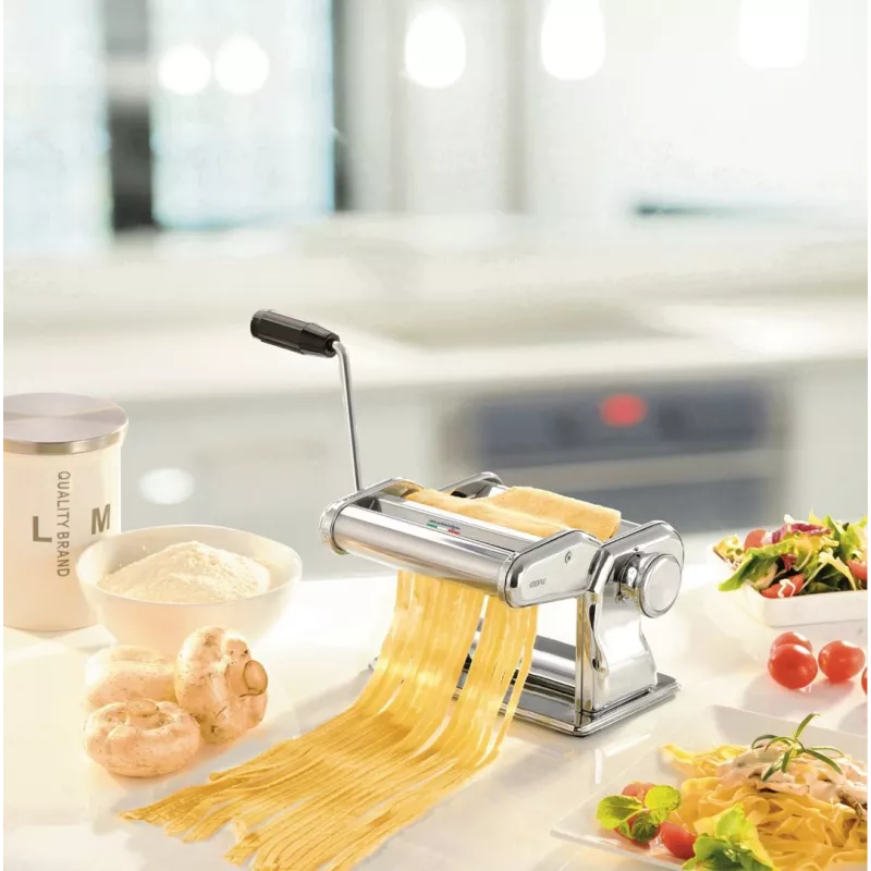 Manual pasta machine GEFU PASTA PERFETTA BRILLANTE Metal Stainless steel