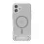 Phone case Torras Pstand Series for iPhone 16 Plus — transparent protective cover with integrated kickstand