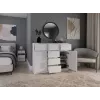 MALWA 2D6S WHITE CHEST OF DRAWERS